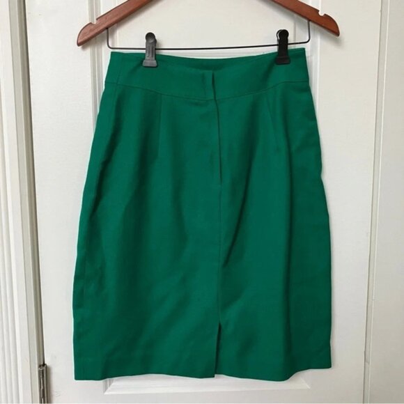 Vintage Braemar by Jeremy Scott Green Wool Blazer  Skirt Co-Ord Set - Picture 6 of 14